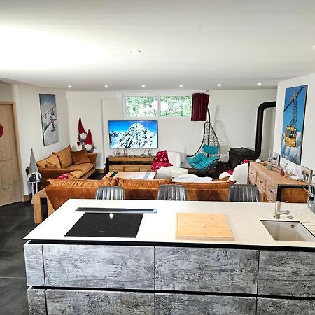 Les Fees Mer : Appart 150 M² Hypercentre Calme 10P Chamonix Extérieur photo
