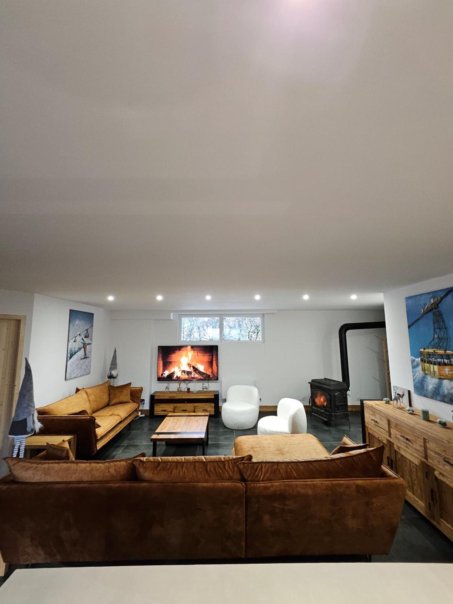 Les Fees Mer : Appart 150 M² Hypercentre Calme 10P Chamonix Extérieur photo